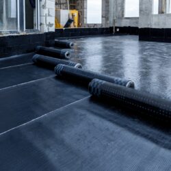 Laying,And,Installation,Of,Roofing,,Bituminous,Waterproofing,Of,An,Apartment